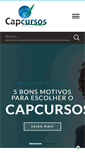 Mobile Screenshot of capcursos.com.br